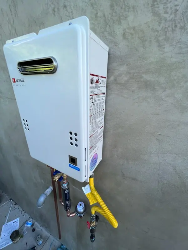 Tankless water heater installation for Eastern Shores homes